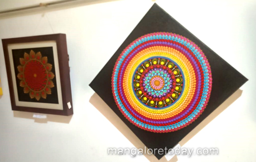 Mandala Art Exhibition in Mangalore